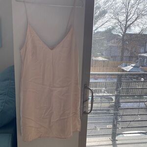 Ettitude beige oat bamboo Slip Dress nightgown